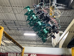 Injection-molded tape dispensers